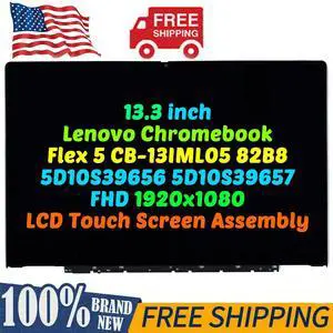 NUOLAISUN 13.3" for Lenovo Chromebook Flex 5 13ITL6 82M7 LCD Display TouchScreen Assembly