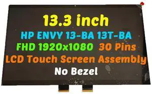 NUOLAISUN 13.3" L96784-001 for HP ENVY 13T-BA000 13T-BA100 FHD LCD Touch Screen Assembly