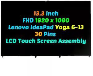 NUOLAISUN For Lenovo Yoga 6 13ALC6 82ND006YUS LCD Touch Screen Digitizer Assembly w/Bezel