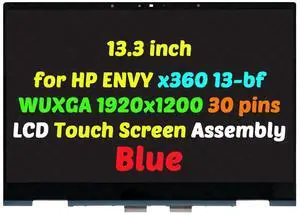 NUOLAISUN 13.3" N41675-001 for HP ENVY x360 13-bf0013dx LCD Touch Screen Display Assembly