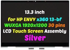 NUOLAISUN 13.3" N41675-001 for HP ENVY x360 13-bf0013dx LCD Touch Screen Display Assembly