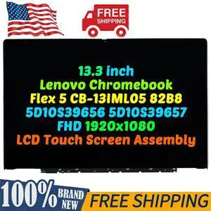 NUOLAISUN 13.3" for Lenovo Chromebook Flex 5-13IML05 LCD Touch Screen Assembly ST50X58666