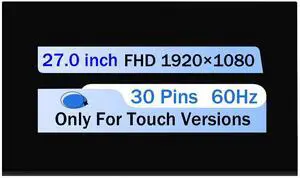 NUOLAISUN For HP 27-D 27-d0031 LCD Screen All-in-One In-Cell Touch Screen LM270WFA SSA1