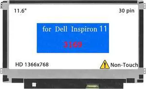 NUOLAISUN 11.6" Screen Replacement for Acer Chromebook 11 311 CB311-7H CB311-8H CB311-9H CB311-10H CB311-11H CB3-111 LCD Screen Display Panel (HD 1366x768 30 pin Non-Touch)