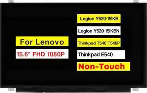 NUOLAISUN Replacement for Lenovo Legion Y520-15IKB Y520-15IKBN / for Thinkpad T540 T540P E540 20BE 04X0529 FHD 1920×1080 30 Pins Non-Touch Screen LCD Display Panel