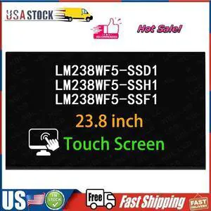 NUOLAISUN 23.8" LCD Touch Screen for HP Pavilion 24-X 24-XA0022UR 1920×1080 Display Panel