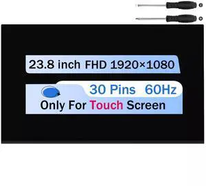 NUOLAISUN For HP All-in-One 24-F 24-F0047C LCD Touch Screen Replacement Panel 23.8" FHD