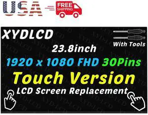 NUOLAISUN 23.8in for LG 6091L-4082A Borderless LCD Touch Screen Panel Replacement 1080P A+