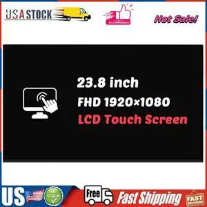 NUOLAISUN 23.8" for Dell PN:0W58X1 LM238WF5 All-in-One LCD Touch Screen Replacement Panel