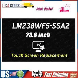 NUOLAISUN Replacement 23.8" LM238WF5-SSA2 FHD LCD Touch Screen for ASUS M241 M241D All-in One
