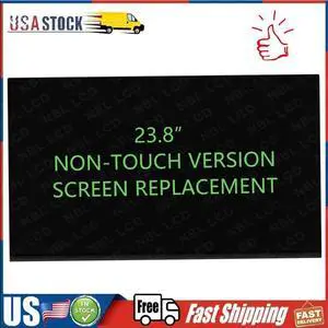 NUOLAISUN For HP for AIO L91416-001 23.8" LCD Non-Touch Screen Replacement Display FHD 1080P