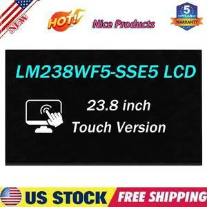 NUOLAISUN for HP for AIO 24-D 24-DF1124 LCD 23.8" Touch Screen FHD 1920×1080 Display Panel New