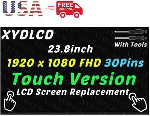 NUOLAISUN 23.8" for Lenovo ideacentre for AIO 3-24ARE05 F0EW LCD Touch Screen Display 01AG986