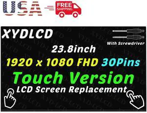 NUOLAISUN New for HP 24-CB 24-CB0110 All-in-One 24" Borderless LCD Touch Screen 23.8" FHD