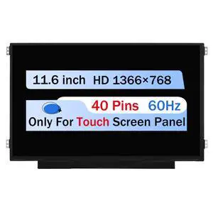 NUOLAISUN 11.6" HD 1366x768 for Acer Chromebook 311 C722T C733T LCD Touch Screen Replacement 40 Pin