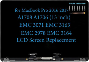 MATEERKE LCD Screen Assembly For MacBook Pro A1502 13″ Early 2015 – EMC 2835, 661-02360