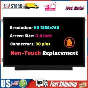 For B116XTN02.3 LCD 11.6'' 30 Pin Non Touch Display Screen Replacement For B116XTN02.3 LCD 11.6'' 30 Pin Non Touch Display Screen Replacement