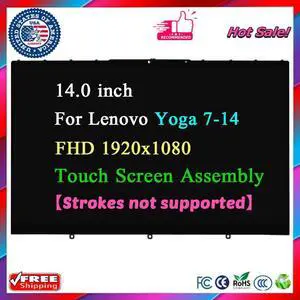 For Lenovo Yoga 7-14 7-14ITL5 7i-14ITL5 LCD Touch Screen Digitizer Assembly FHD For Lenovo Yoga 7-14 7-14ITL5 7i-14ITL5 LCD Touch Screen Digitizer Assembly FHD