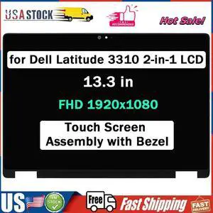 for Dell Latitude 3310 2-in-1 LCD Display Touch Screen Assembly 13.3" 1920x1080 for Dell Latitude 3310 2-in-1 LCD Display Touch Screen Assembly 13.3" 1920x1080