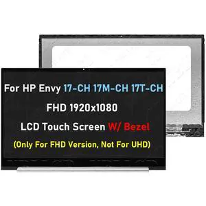 17.3" For HP Envy 17M-CH 17M-CH1013DX FHD LCD Touch Screen Assembly Replacement 17.3" For HP Envy 17M-CH 17M-CH1013DX FHD LCD Touch Screen Assembly Replacement