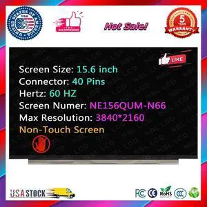 NE156QUM-N66 MNF601EA1-1 NE156QUM-N6C NE156QUM-N6A 4K LCD Display Screen New NE156QUM-N66 MNF601EA1-1 NE156QUM-N6C NE156QUM-N6A 4K LCD Display Screen New
