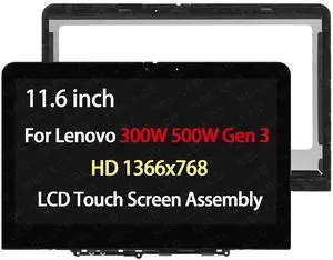 for Lenovo 300w 500w Gen 3 LED LCD Touch Screen Assembly 5M11F29041 5M11F29042 for Lenovo 300w 500w Gen 3 LED LCD Touch Screen Assembly 5M11F29041 5M11F29042