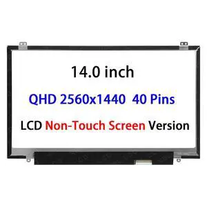 LP140QH1-SPD1 LED LCD Screen Display Panel for Laptop 14.0" QHD 2560x1440 40 Pin LP140QH1-SPD1 LED LCD Screen Display Panel for Laptop 14.0" QHD 2560x1440 40 Pin