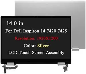 For Dell Inspiron 14 7420 2-in-1 HWY0J 28P7C FHD LCD Touch Screen Hinge Assembly For Dell Inspiron 14 7420 2-in-1 HWY0J 28P7C FHD LCD Touch Screen Hinge Assembly