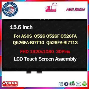 for Asus Q526 Q526F Q526FA 15.6" FHD LCD Display Touch screen NV156FHM-N4L V8.1 for Asus Q526 Q526F Q526FA 15.6" FHD LCD Display Touch screen NV156FHM-N4L V8.1