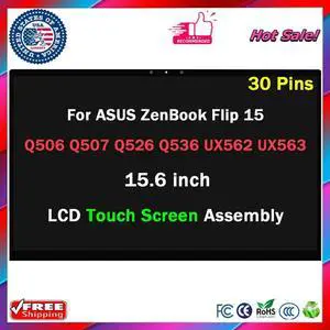 FHD 15.6" for ASUS ZenBook Flip 15 Q506 Q526 Q536 LED LCD Touch Screen Digitizer FHD 15.6" for ASUS ZenBook Flip 15 Q506 Q526 Q536 LED LCD Touch Screen Digitizer