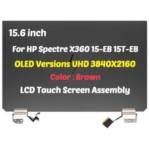 UHD OLED 15.6" for HP Spectre 15-EB0000 15T-EB000 Touch LCD Screen Assembly New UHD OLED 15.6" for HP Spectre 15-EB0000 15T-EB000 Touch LCD Screen Assembly New