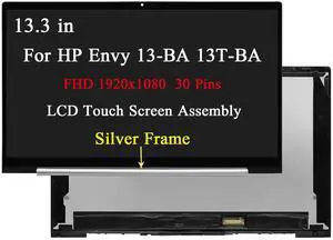 L96784-001 13.3" FHD for HP Envy 13-BA 13-BA000 LCD Touch Screen Assembly L96784-001 13.3" FHD for HP Envy 13-BA 13-BA000 LCD Touch Screen Assembly