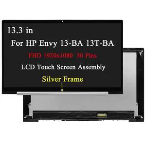 13.3" FHD for HP Envy 13-BA0001CA 13-BA0010NR LCD Touch Screen Display Assembly 13.3" FHD for HP Envy 13-BA0001CA 13-BA0010NR LCD Touch Screen Display Assembly