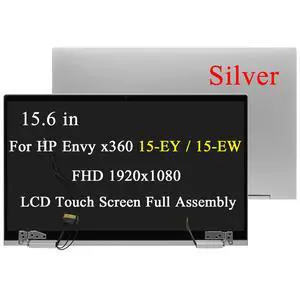 New for HP Envy x360 15-ew0013dx 15.6" FHD LCD Touch Screen Complete Silver New for HP Envy x360 15-ew0013dx 15.6" FHD LCD Touch Screen Complete Silver