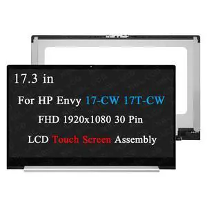 New For HP Envy 17-CW0023DX 17T-CW100 17-CW000 LCD Touch Screen Display Assembly New For HP Envy 17-CW0023DX 17T-CW100 17-CW000 LCD Touch Screen Display Assembly