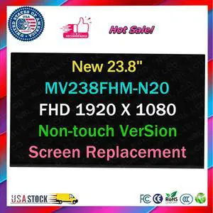 23.8" for DELL MV238FHM-N20 CWWCP 0CWWCP FHD LCD Screen Display Panel Non-Touch 23.8" for DELL MV238FHM-N20 CWWCP 0CWWCP FHD LCD Screen Display Panel Non-Touch