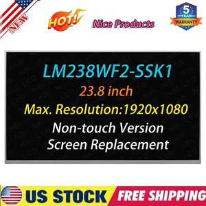 Replacement for Lenovo 23.8 LM238WF2-SSK1 LCD LED Screen Display FHD A+ Replacement for Lenovo 23.8 LM238WF2-SSK1 LCD LED Screen Display FHD A+