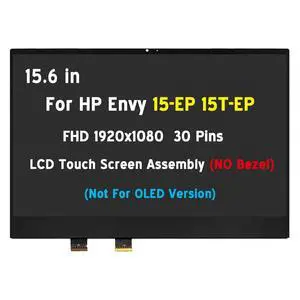 FHD LED LCD Touch Screen Display Assembly 15.6" for HP Envy 15-ep0000 15-ep1000 FHD LED LCD Touch Screen Display Assembly 15.6" for HP Envy 15-ep0000 15-ep1000