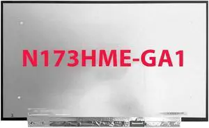 165Hz Screen Replacement N173HME-GA1 REV.C1 REV.B1 CMN1770 KL.1730D.011 | for Dell X17 R2 P48E PN 01155W 0CXX24, 17.3" 40pin Narrow FHD Matte IPS, LCD Non-Touch Display Panel 165Hz Screen Replacement N173HME-GA1 REV.C1 REV.B1 CMN1770 KL.1730D.011 | for Dell X17 R2 P48E PN 01155W 0CXX24, 17.3" 40pin Narrow FHD Matte IPS, LCD Non-Touch Display Panel