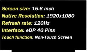 for Lenovo LOQ 15IRH8 15APH8 82XV 82XV002LUS Non-Touch Screen Replacement 15.6" Replacement for Lenovo LOQ 15IRH8 15APH8 82XV 82XV002LUS LCD Non-Touch Screen Display Assembly 1920x1080 144HZ 40 Pin for Lenovo LOQ 15IRH8 15APH8 82XV 82XV002LUS Non-Touch Screen Replacement 15.6" Replacement for Lenovo LOQ 15IRH8 15APH8 82XV 82XV002LUS LCD Non-Touch Screen Display Assembly 1920x1080 144HZ 40 Pin