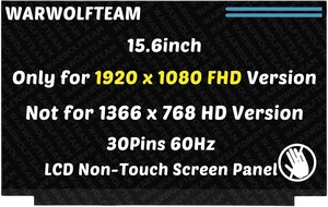 for Acer A315-56-762A LCD Non-Touch Screen Replacement 1080P for Non-Touch Only, 15.6in, 30Pins, 60Hz, 1920 x 1080 FHD(Not for 1366 x 768 HD), LCD Screen Replacement Panel for Acer A315-56-762A LCD Non-Touch Screen Replacement 1080P for Non-Touch Only, 15.6in, 30Pins, 60Hz, 1920 x 1080 FHD(Not for 1366 x 768 HD), LCD Screen Replacement Panel
