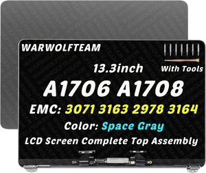 for MacBook Pro A1706 A1708 EMC 3071 3163 2978 LCD Screen Gray for MacBook Pro A1706 A1708 EMC 3071 3163 2978 LCD Screen Gray