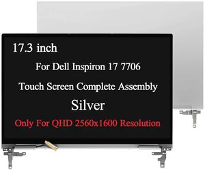 New 17.3" For Dell Inspiron 17 7706 QHD LCD Touch Screen Assembly 6MWPG 06MWPG New 17.3" For Dell Inspiron 17 7706 QHD LCD Touch Screen Assembly 6MWPG 06MWPG