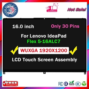 for Lenovo IdeaPad Flex 5i 5-16ALC7 5-16IAU7 5-16ABR8 82RA 82RA000WUS 82RA000XUS 82Y1 5D10S39793 5D10S39794 LCD Touch Screen Display for Lenovo IdeaPad Flex 5i 5-16ALC7 5-16IAU7 5-16ABR8 82RA 82RA000WUS 82RA000XUS 82Y1 5D10S39793 5D10S39794 LCD Touch Screen Display