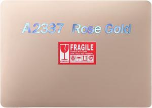 NUOLAISUN 13" LCD Screen Replacement for MacBook Air M1 2020 A2337 EMC 3598 Retina LCD Screen Display Full Assembly (Rose Gold)