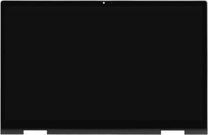 NUOLAISUN 15.6" Display LCD Replacement for HP Envy x360 15-ee 15z-ee 15m-ee 15m-ee0013dx 15m-ee0023dx 15-ee0047nr L93183-001 L93181-001 LCD Touch Screen Digitizer Assembly Bezel  (1920x1080 -IPS)