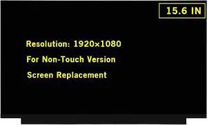 15.6" New Screen Replacement for ASUS TUF Gaming FX505 FX505D FX505DD FX505DU FX505DT FX505DV Series FullHD 1920x1080 IPS 40Pin 144Hz LED LCD Display Screen Panel (Compatible with 120Hz)