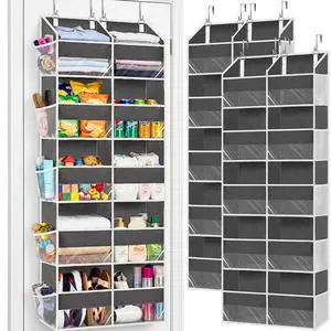 2 Pack Over the Door Organizer 5 Tiers, Extra Large Behind Door Storage of 10 Compartments, 80 lbs Weight Capacity Over Door Organizer, Door Hanging Organizer for Closet, Diaper Organizer,Room storage 2 Pack Over the Door Organizer 5 Tiers, Extra Large Behind Door Storage of 10 Compartments, 80 lbs Weight Capacity Over Door Organizer, Door Hanging Organizer for Closet, Diaper Organizer,Room storage