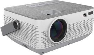 RCA 720p Bluetooth Built-in Battery Home Theater Projector (RPJ402) - Silver/White