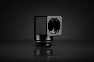 EKWB EK-Quantum Torque Micro Rotary 90° - Black EKWB EK-Quantum Torque Micro Rotary 90° - Black
